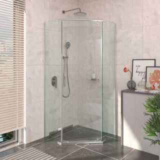 Душевой уголок Berges Solo T 100x100см хром 061109